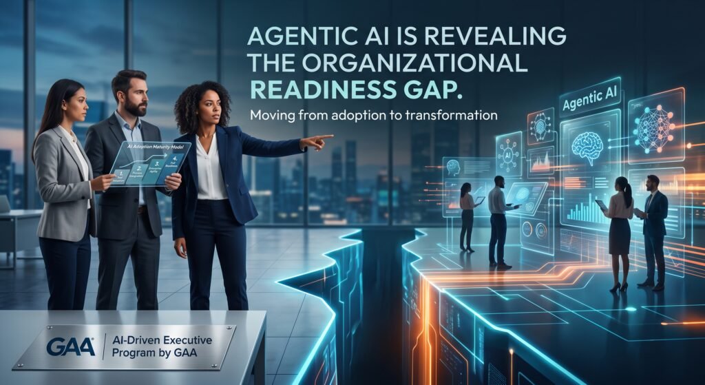 Leaders discussing agentic AI readiness